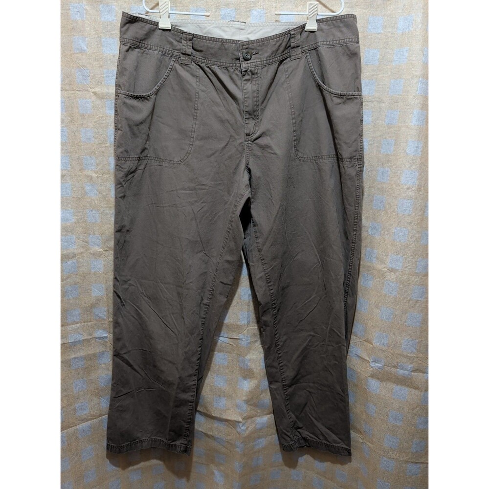 Women's Columbia 18w Active Hiking Pants Khaki Outdoor Wear